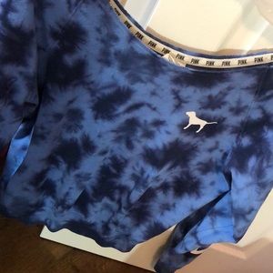 Pink slouchy sweatshirt